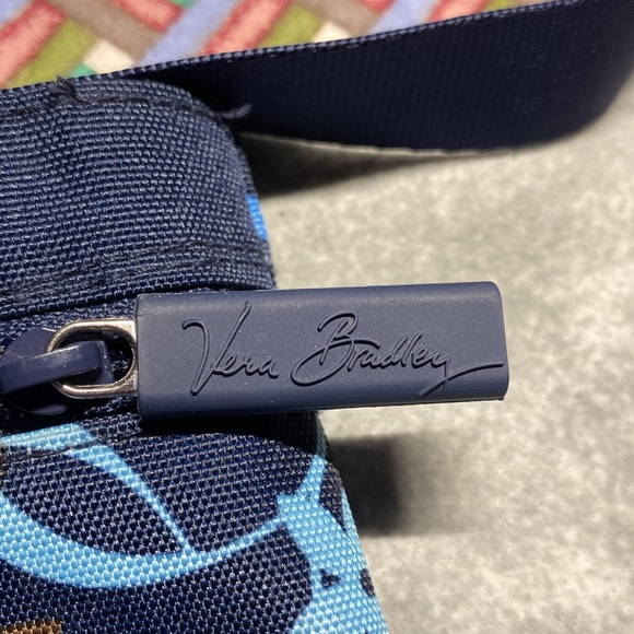 Vera Bradley Java Floral Lighten Up Front Zip All-Weather Tote Bag EUC - Picture 2 of 5